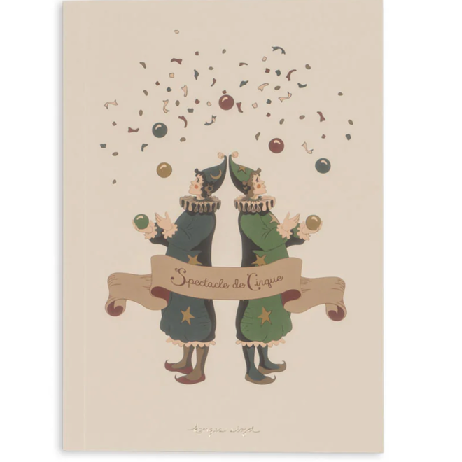 Konges Slojd - Mini painting book - Circus