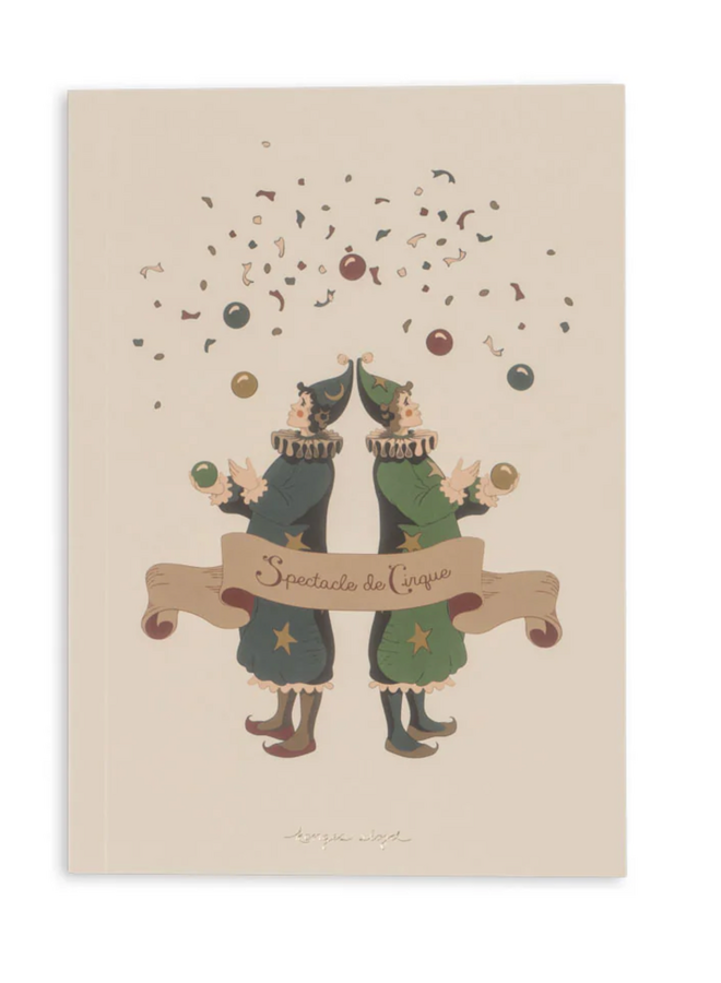 Konges Slojd - Mini painting book - Circus