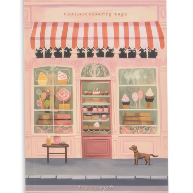 Konges Slojd - Mini painting book - Pink