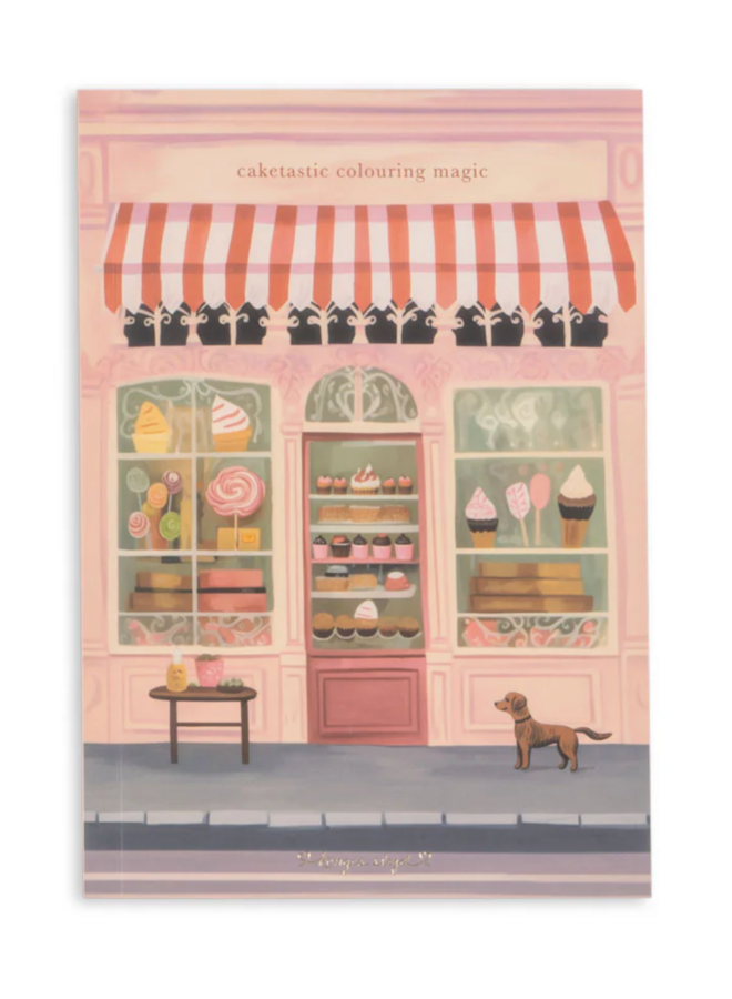 Konges Slojd - Mini painting book - Pink