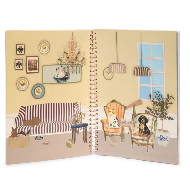 Konges Slojd - My sticker book - Dusty pink