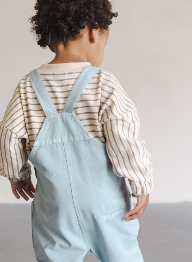 Phil & Phae - Twill baby dungarees - Stormy