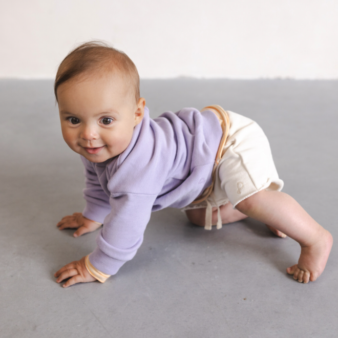 Phil & Phae - Chunky baby summer sweater - Fresh lavender