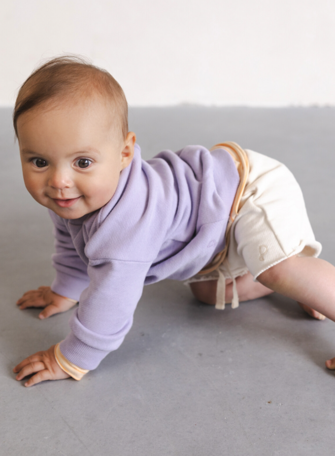 Phil & Phae - Chunky baby summer sweater - Fresh lavender
