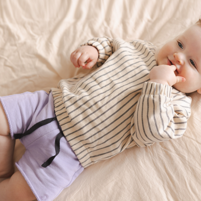 Phil & Phae - Chunky baby shorts - Fresh lavender