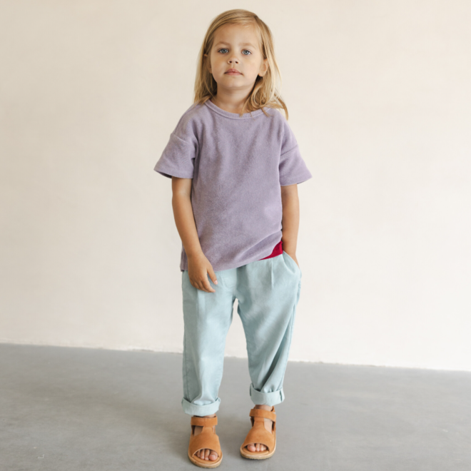 Phil & Phae - Twill loose pants - Stormy