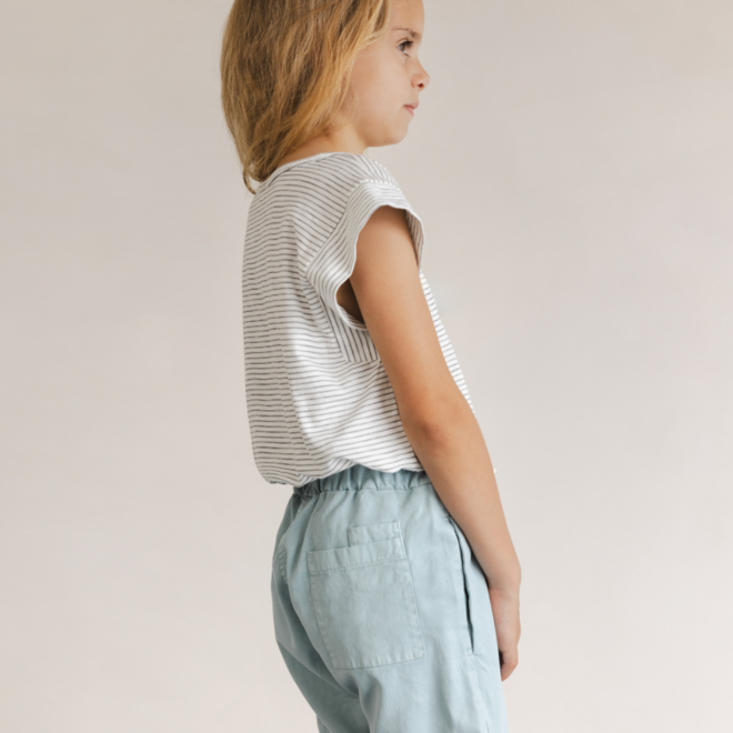 Phil & Phae - Twill loose pants - Stormy