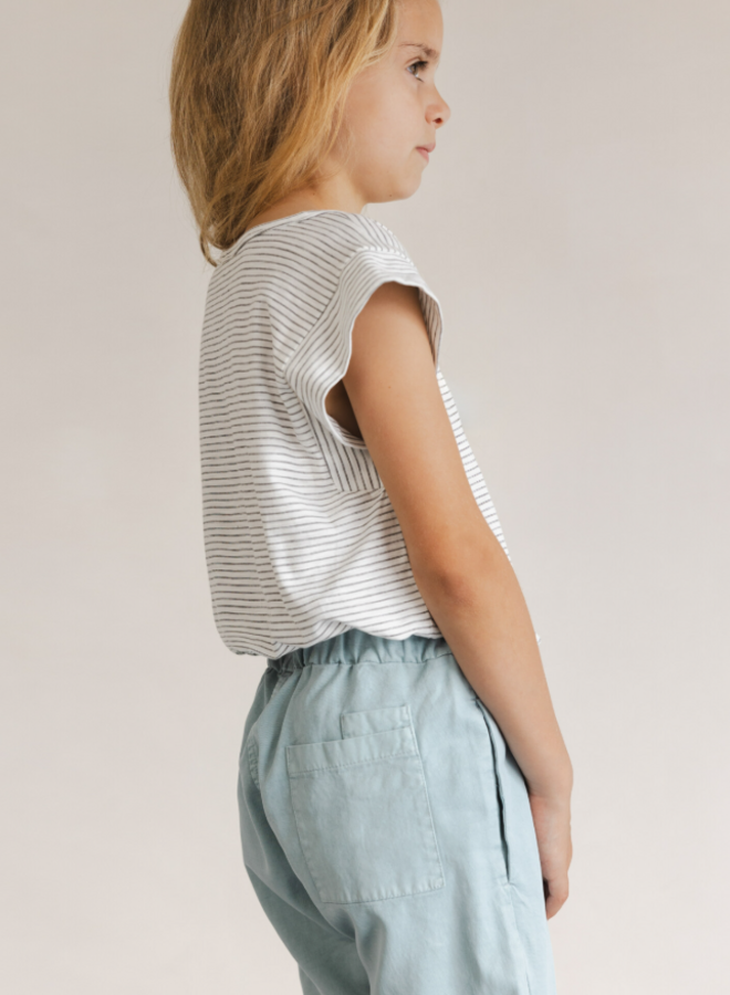 Phil & Phae - Twill loose pants - Stormy