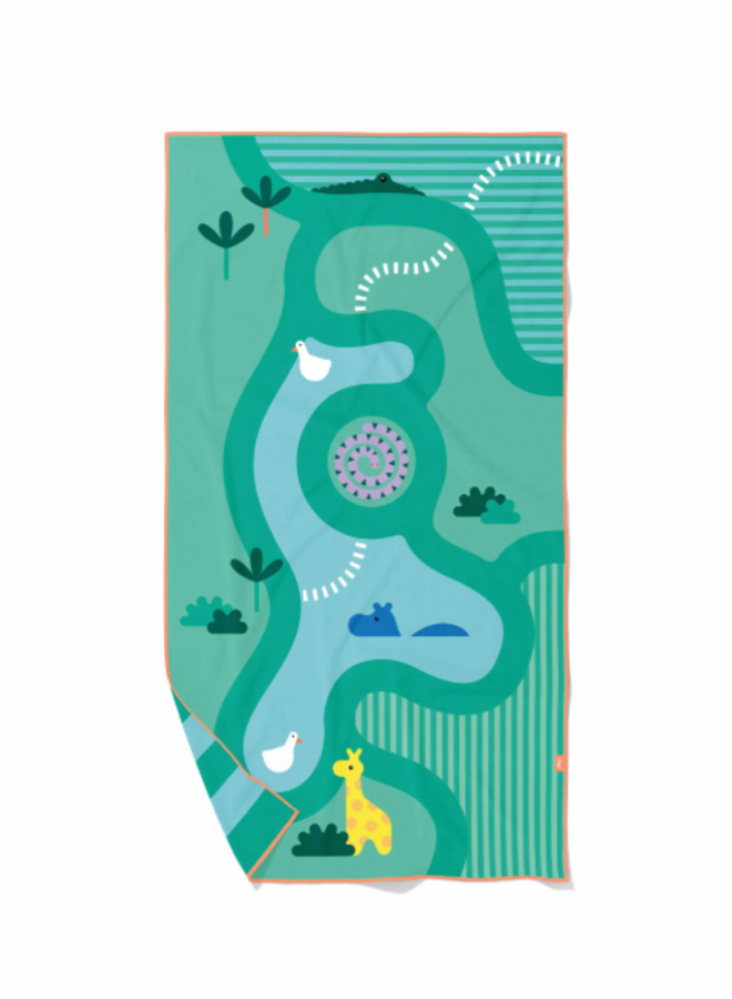 Quut - Play towel Safari ( 180 x 100)