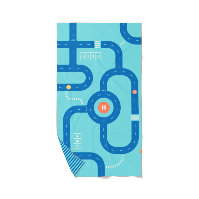 Quut - Play towel Road ( 180 x 100)