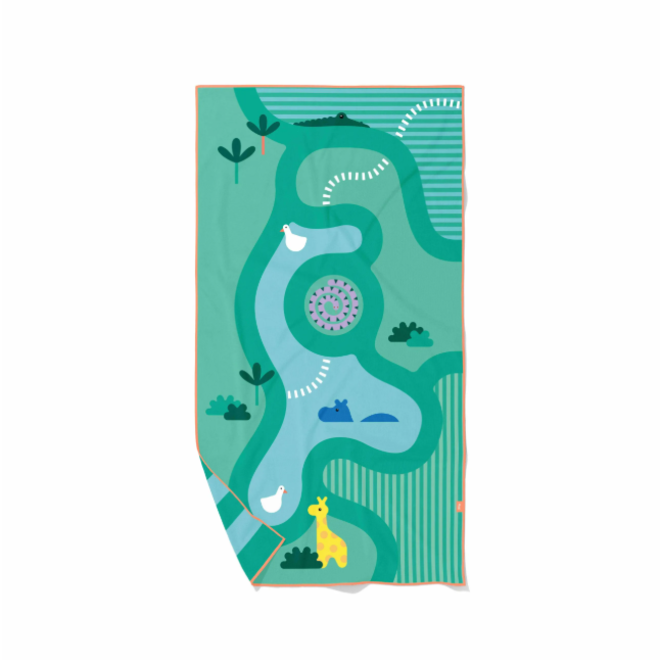 Quut - Play towel Safari (140 x 70 cm)