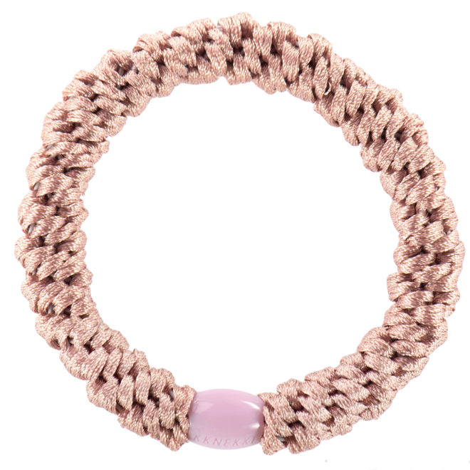 KKNEKKI - Dusty rose bandeau et bracelet