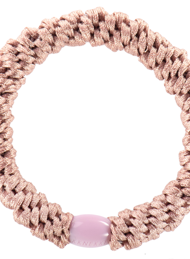 KKNEKKI - Dusty rose hairband and bracelet