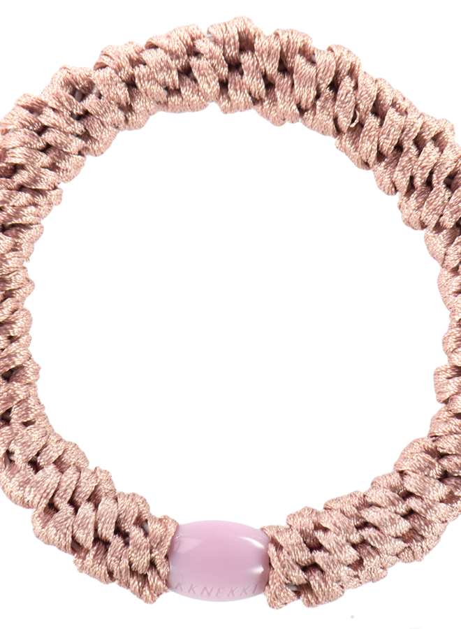 KKNEKKI - Dusty rosen haarrekker en armband