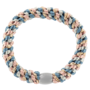 KKNEKKI - Mix Dusty blue Dusty rose haarrekker en armband