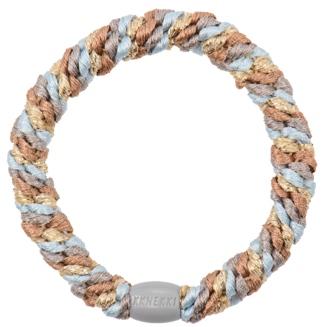 KKNEKKI - Mix Nougat Baby blue bandeau et bracelet