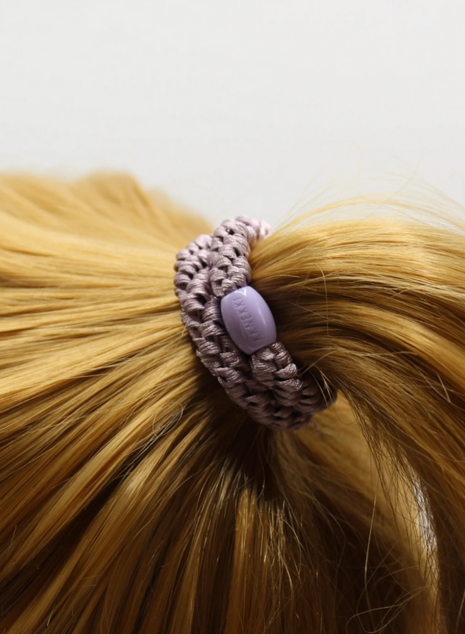 KKNEKKI - Dusty lavender haarrekker en armband