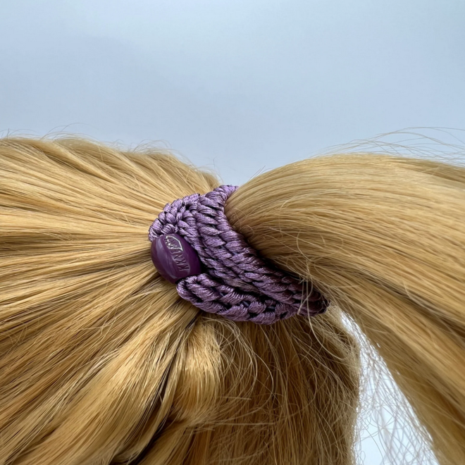 KKNEKKI - Mauve hairband and bracelet