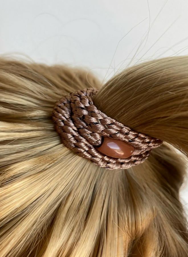 KKNEKKI - Nougat hairband and bracelet