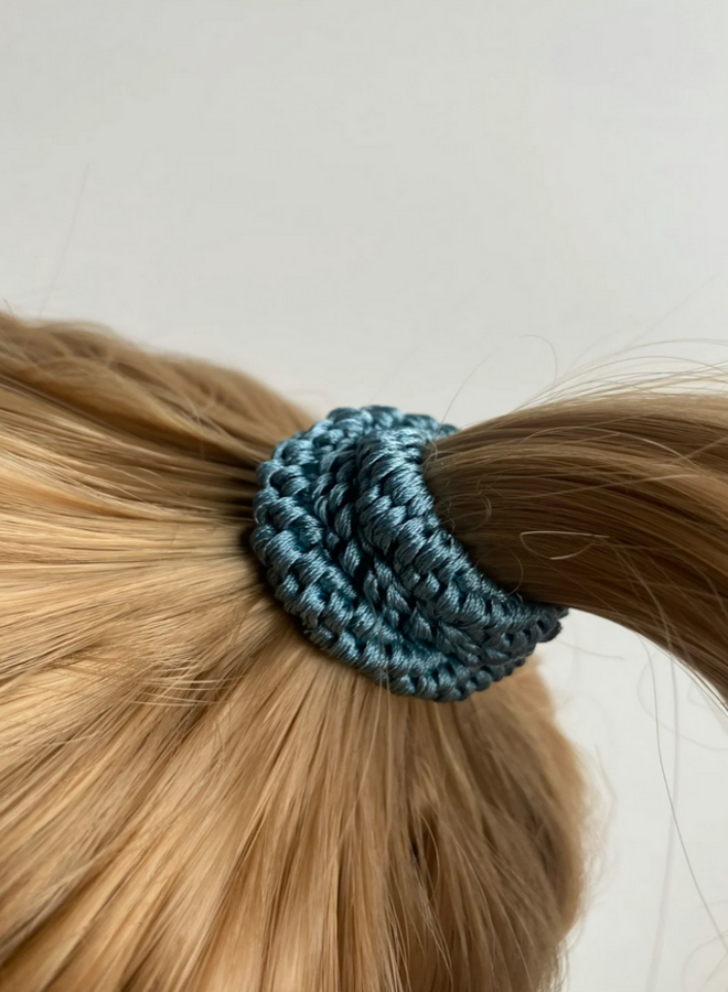 KKNEKKI - Teal haarband en armband