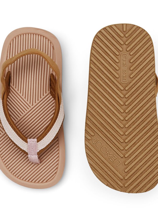 Liewood - Travis flip flops - Tuscany rose