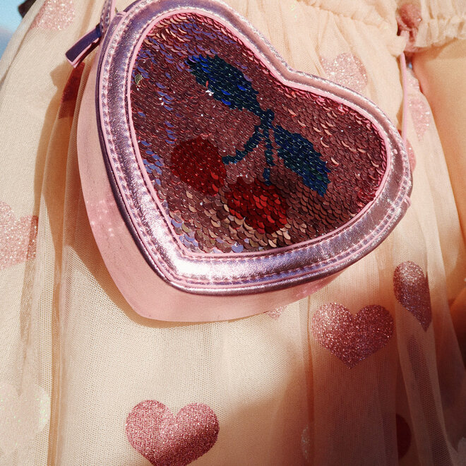 Konges Slojd - Tut heart Sequin bag