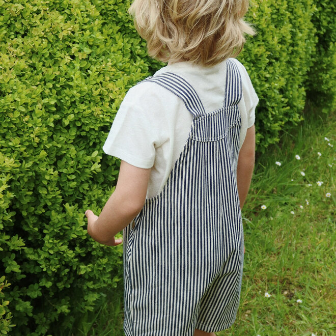 Konges Slojd - Fender overall - Naval stripe