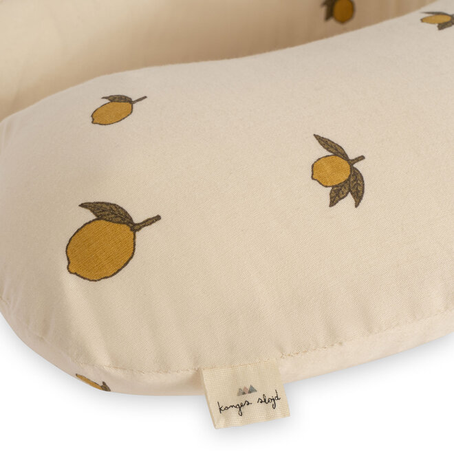 Konges Slojd - Kids travel cushion - Lemon