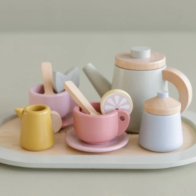 Little Dutch Service à thé en bois