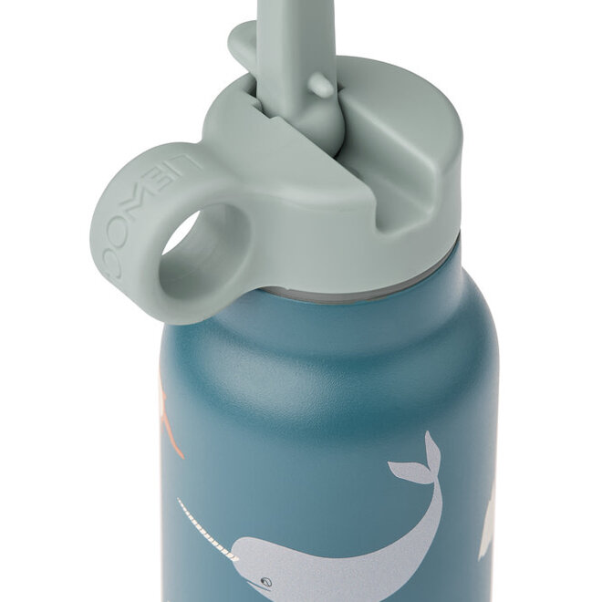 Liewood - Falk Water Bottle - Universe / Classic navy