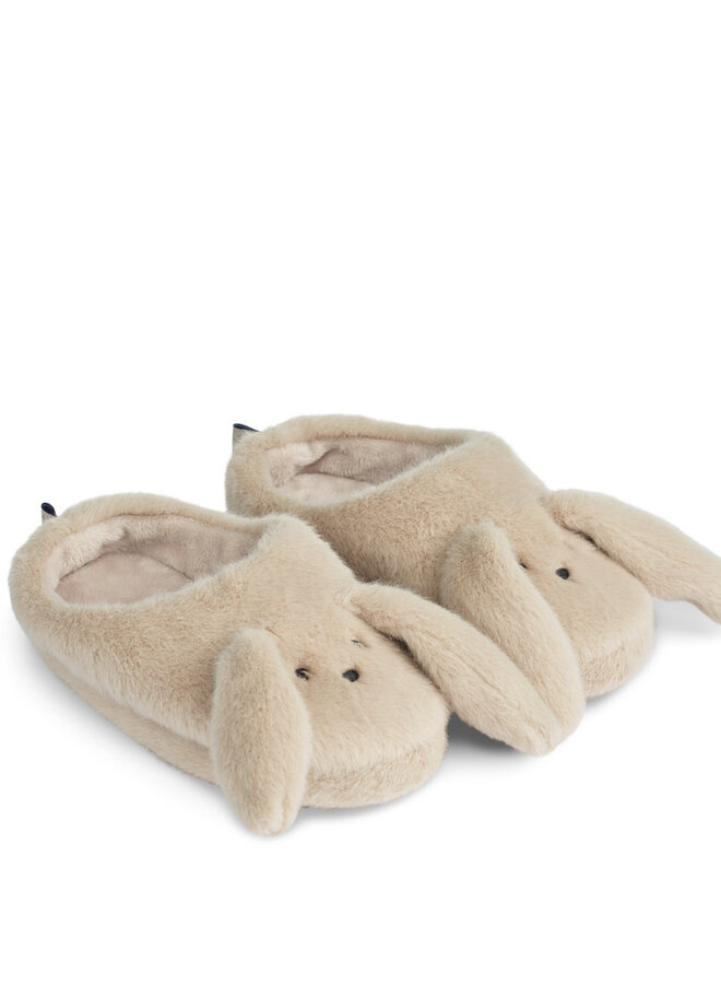 Liewood - Aviaja Rabbit Slippers Mist