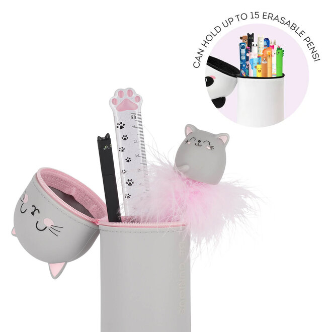 Legami - Silicone pencil case Kawaii Kitty