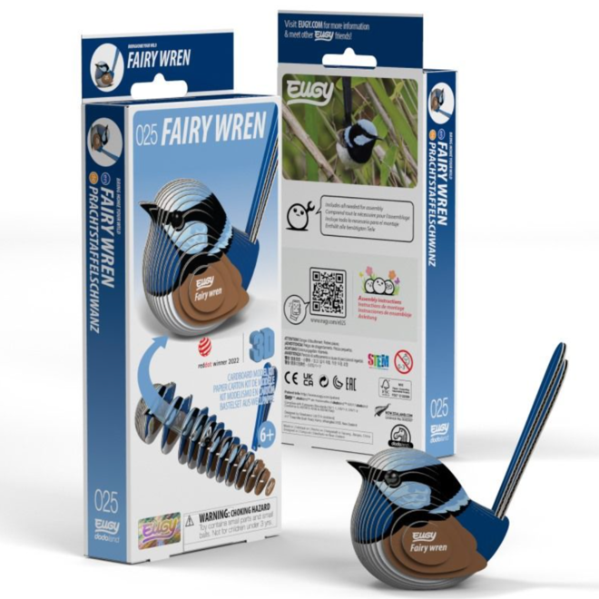 Eugy 3D Model: VOGEL / ORNAATELFJE