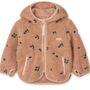 Liewood - Mara pile jacket with ears - Berry/Pale Tuscany