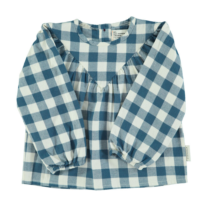 Piupiuchick - Blouse Blue & white checkered