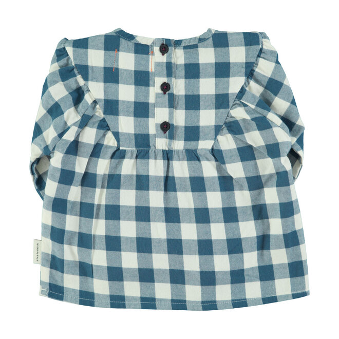 Piupiuchick - Blouse Blue & white checkered