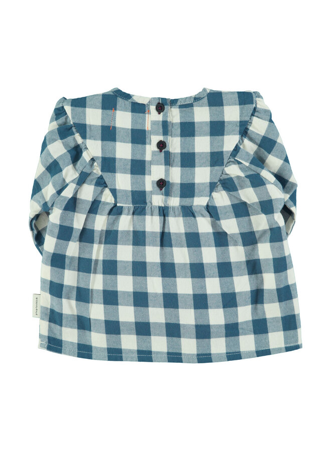 Piupiuchick - Blouse Blue & white checkered