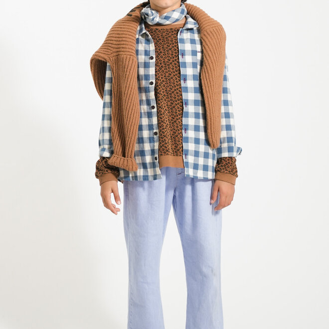 Piupiuchick - Shirt Blue & white checkered