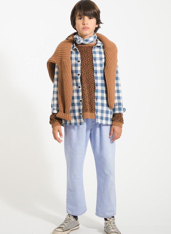 Piupiuchick - Shirt Blue & white checkered