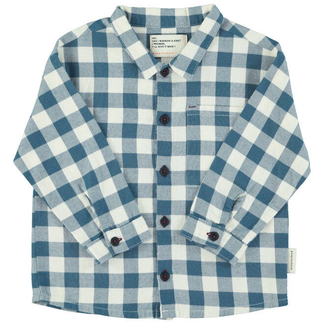 Piupiuchick - Shirt Blue & white checkered