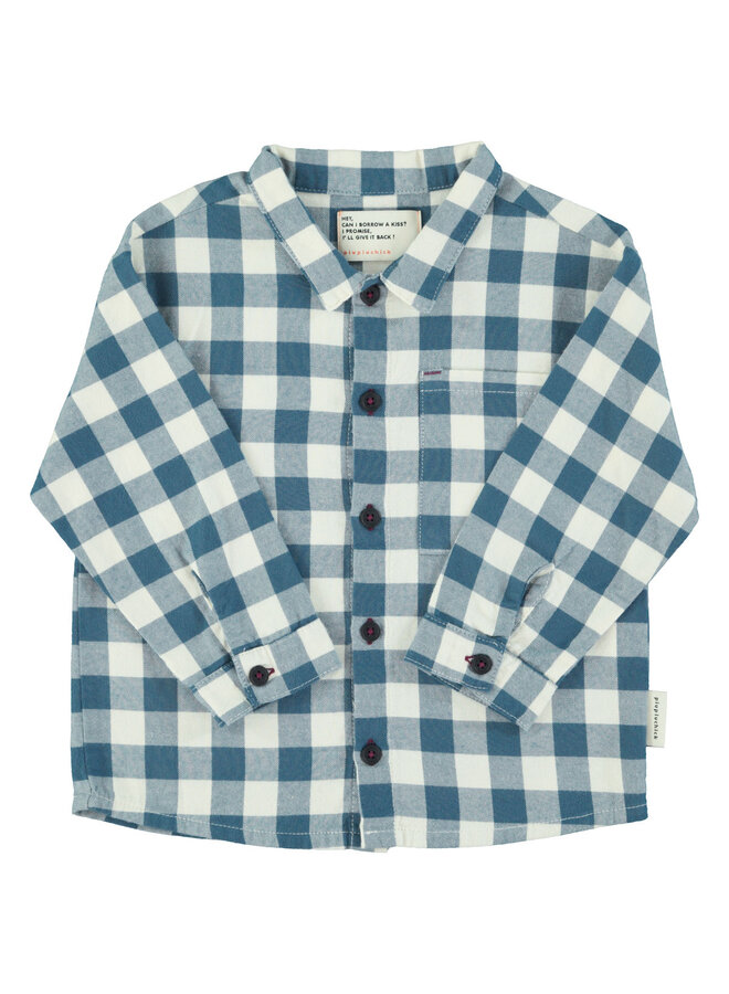 Piupiuchick - Shirt Blue & white checkered