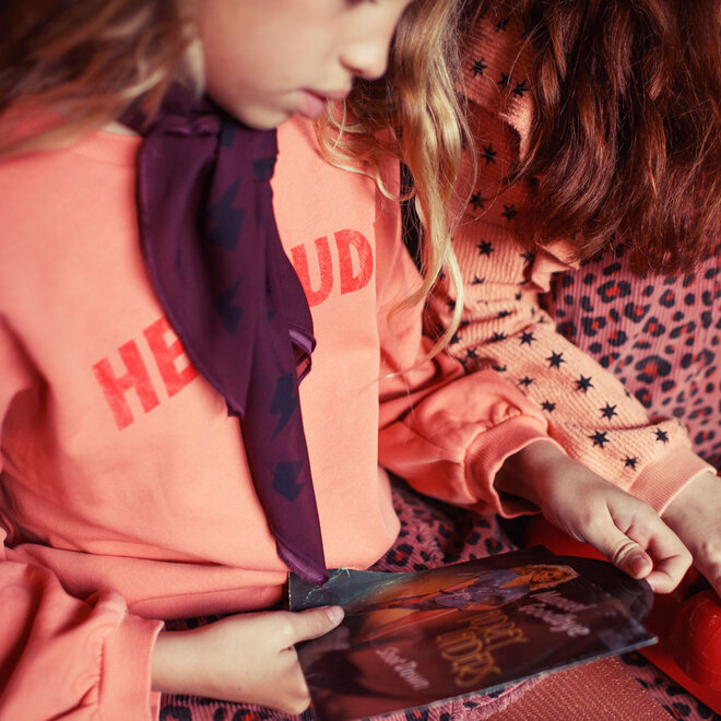 Piupiuchick - Sweatshirt Pink Hey jude