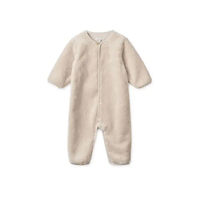 Liewood -Bailey Baby Pile Jumpsuit - sandy 62