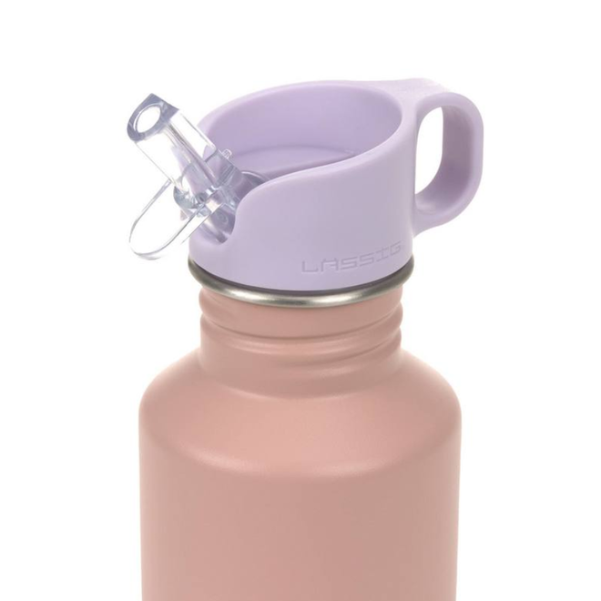 Lässig - Bottle stainlees steel pattern Party rose/ lilac