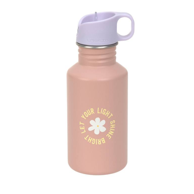 Lässig - Bottle stainlees steel pattern Party rose/ lilac