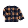 Nixnut - Check jacket Navy checkered
