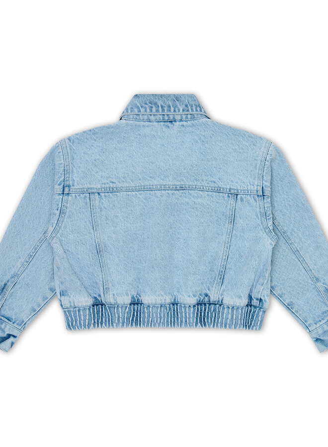Petit Blush - Denim jacket Washed blue