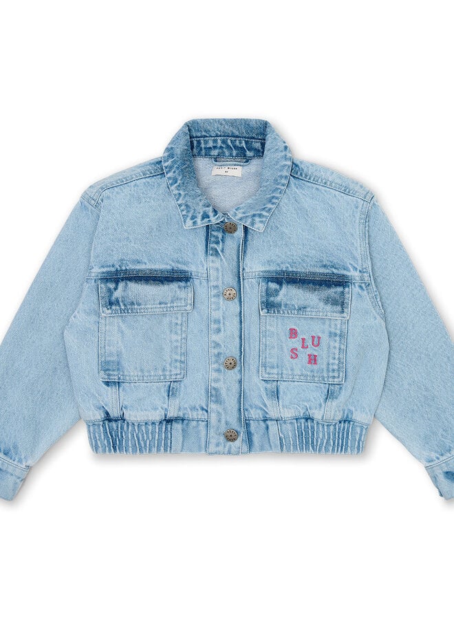 Petit Blush - Denim jacket Washed blue