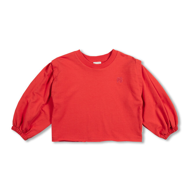 Petit Blush - Carly sweater Cayenne