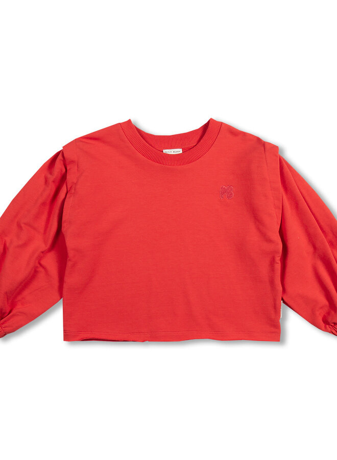 Petit Blush - Carly sweater Cayenne